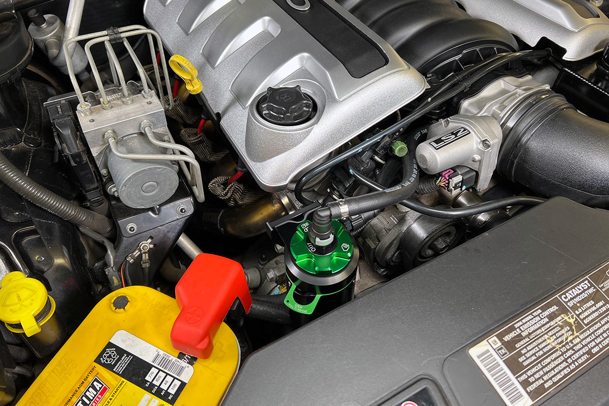 Improved Racing CCS Oil Catch Can Kit — GM Gen III / IV LS - product image 3