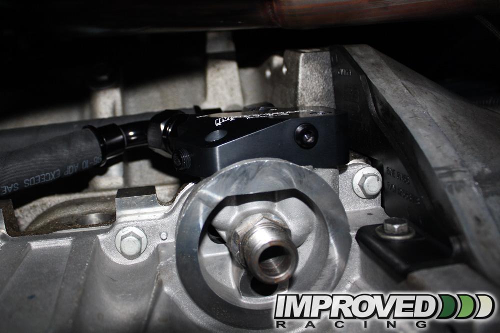 Improved Racing EGM-106 Low-Profile LS Oil Cooler Adapter - product image 2