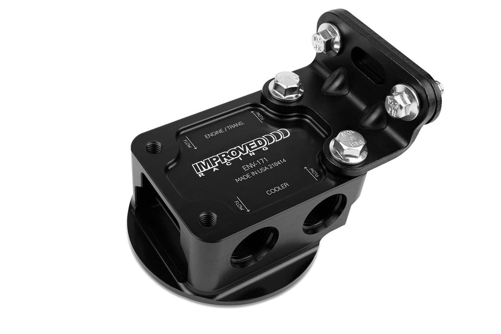 Improved Racing ENV-171-T7 215°F Thermostatic Remote Oil Filter Mount - product image 4