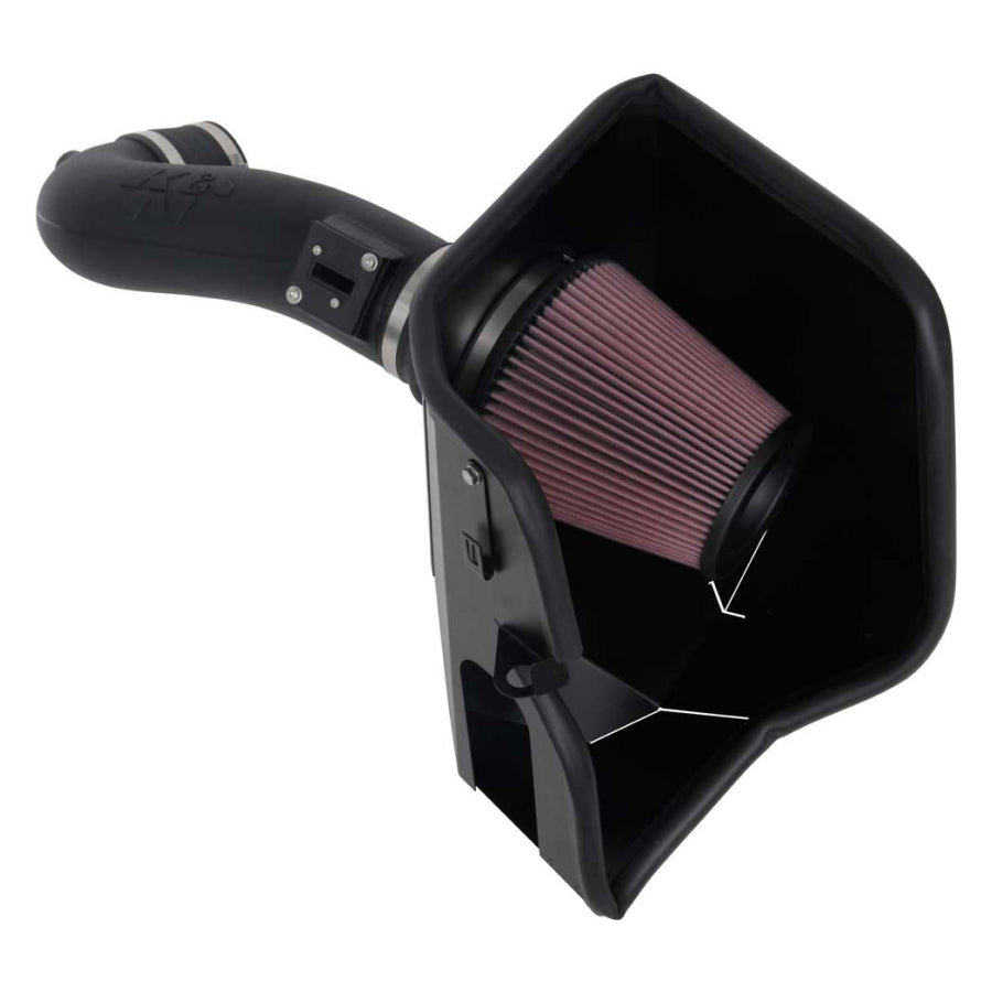 K&N 63-3110 Performance Air Intake — GM Truck / SUV - product image 1