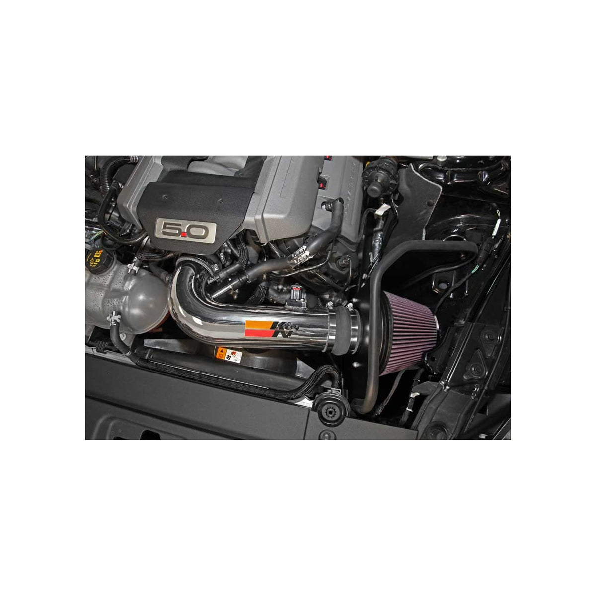 K&N 69-3535TP Performance Air Intake — Ford Mustang GT 5.0L - product image 3