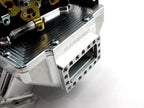 Plazmaman LSX GM billet twin carburettor intake manifold billet detail