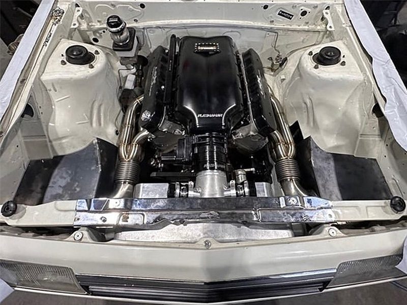 Plazmaman LS1 LS2 cathedral port billet inlet manifold; finish and fitted options vary
