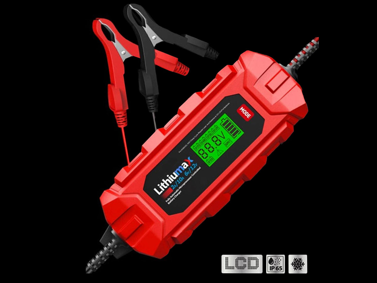 Lithiumax 10A Lithium Battery Charger — product image