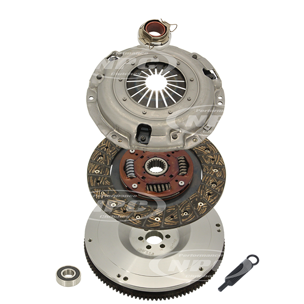 NPC7463-1B heavy-duty organic clutch and solid flywheel package for Lexus IS200