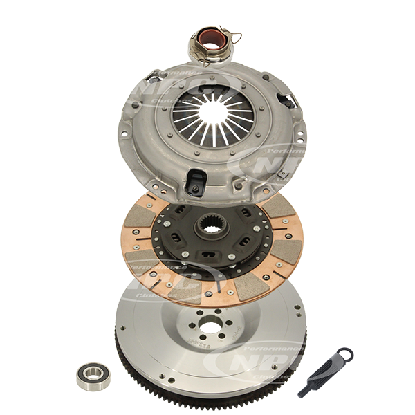 NPC7463-2B cushioned ceramic clutch and solid flywheel package for Lexus IS200