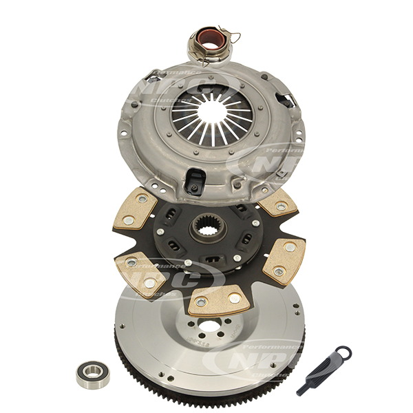 NPC7463-3B ceramic button clutch and solid flywheel package for Lexus IS200