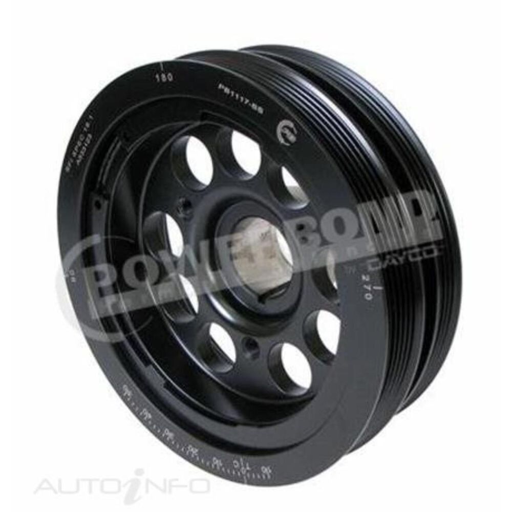 Powerbond LSA Race Harmonic Balancer — No Supercharger Pulley — PB1662SS - product image 1