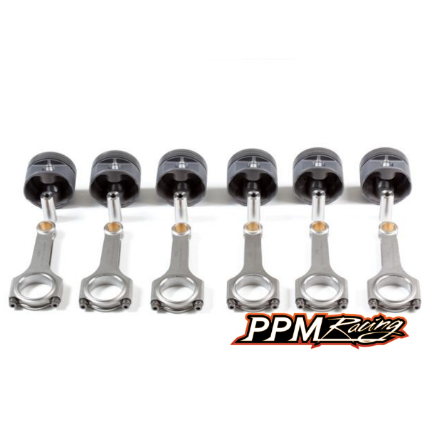 PPM Audi S3 / TT 1.8 Turbo Forged Pistons + H-Beam Rods