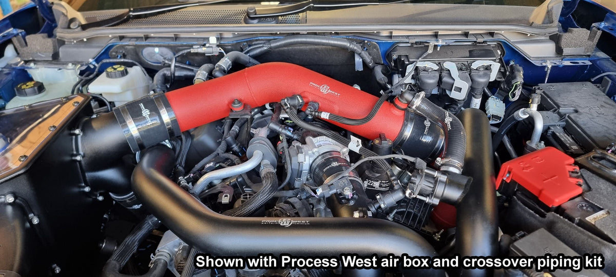 Process West Ranger Raptor Stage 1 Intercooler Piping Kit — Black - product image 2