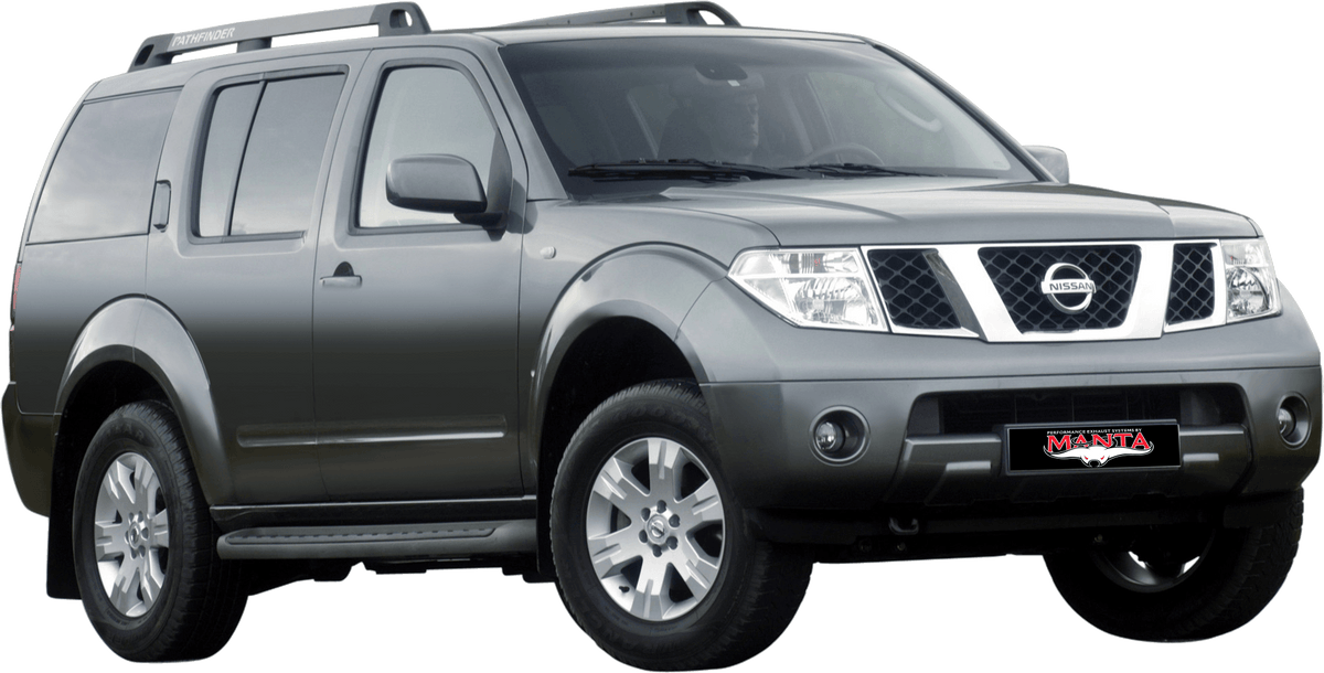 Manta Nissan Pathfinder R51 2.5L Turbo Diesel Thai Built Manual – complete exhaust system