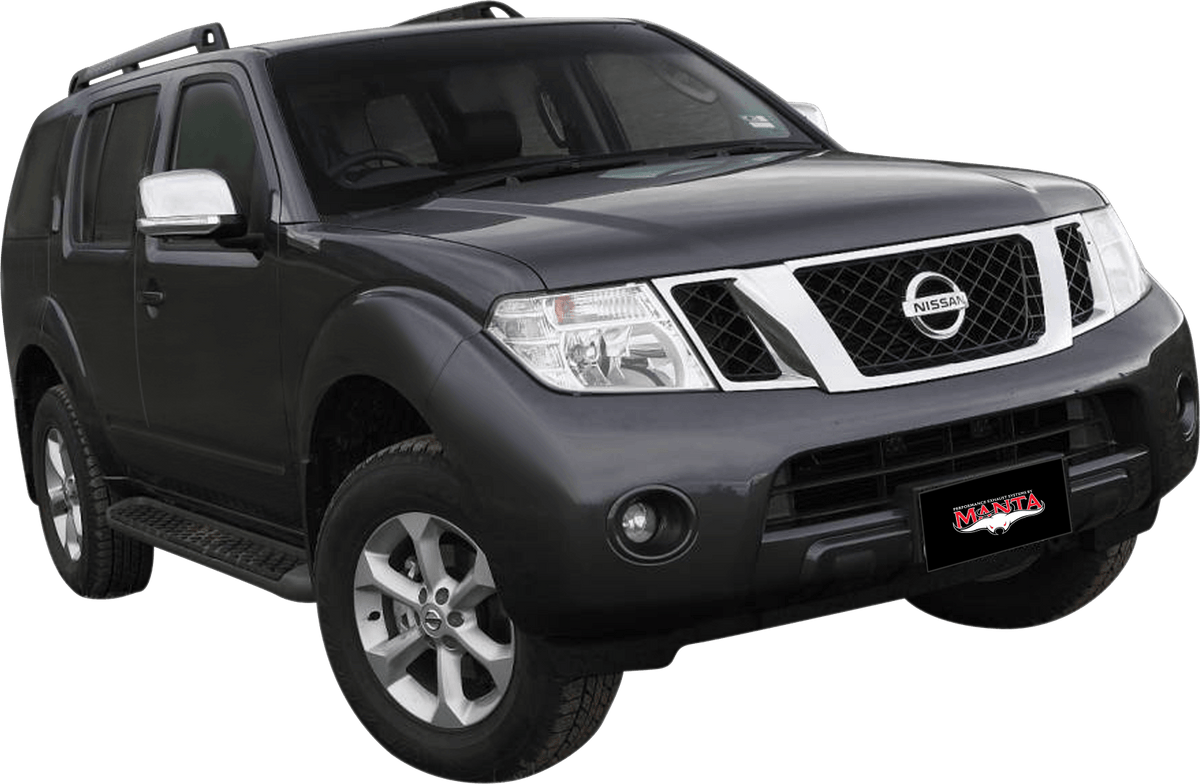 Manta Nissan Pathfinder R51 3.0L V6 Turbo Diesel Automatic 2011 Onwards – complete exhaust system