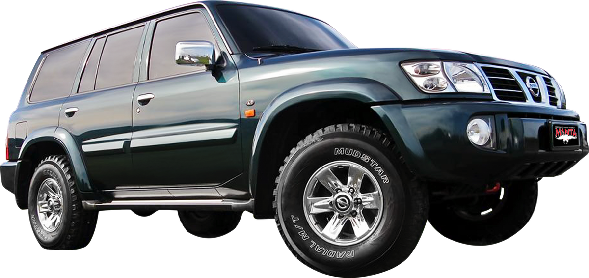 Manta Nissan Patrol Gu 4.8L TB48 Petrol Wagon – complete exhaust system