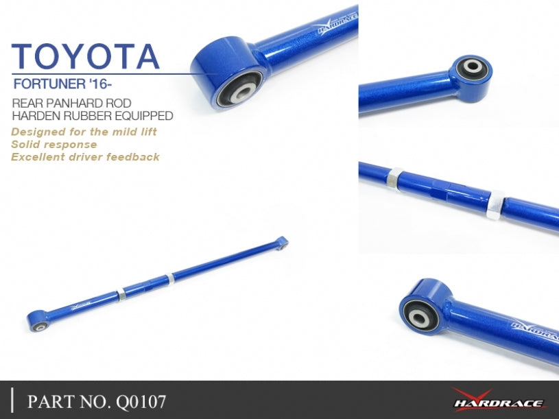 Hardrace Rear Panhard Rod – Toyota Fortuner AN160 (Q0107) – Default Title