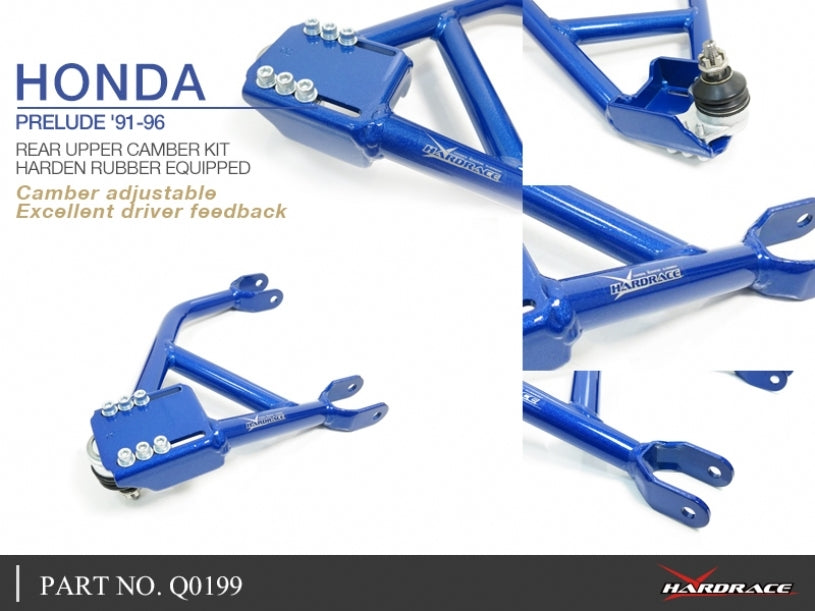 Hardrace Rear Upper Camber Kit – Honda Prelude 1992–1995 (Q0199) – Q0199