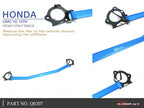 Hardrace Front Strut Bar – Honda Civic 10th Gen (2016–2021) (Q0207) – Q0207