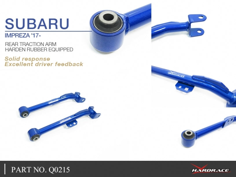 Hardrace Rear Traction Arm – Subaru WRX VB / FA24F (Q0215) – Q0215