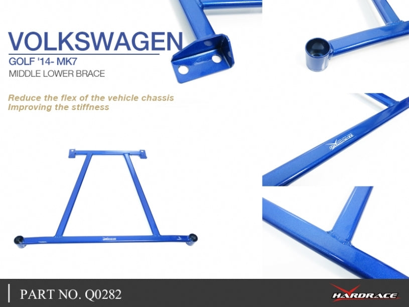 Hardrace Middle Lower Brace – Volkswagen Golf GTI Mk7 / Mk7.5 (Q0282) – Default Title