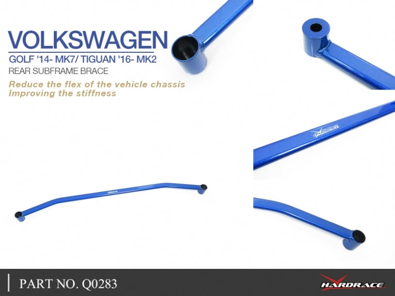 Hardrace Rear Subframe Brace – Volkswagen Golf GTI Mk7 / Mk7.5 (Q0283) – Default Title