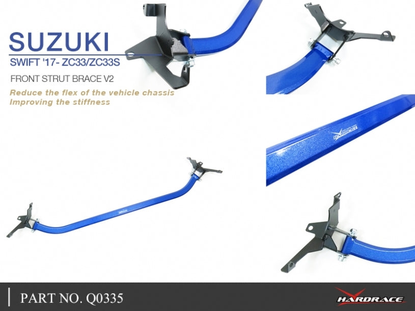 Hardrace Front Strut Brace – Suzuki Swift / Swift Sport K14C (Q0335) – Default Title
