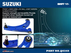 Hardrace Front Lower Control Arms with Roll Centre Adjusters – Suzuki Swift / Swift Sport K14C (Q0349) – Default Title