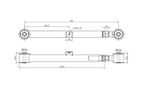 Hardrace Rear Lower Arm – RAM 1500 DS / Classic (Q0440) – Q0440