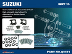 Hardrace Rear Camber and Toe Adjustment Spacers – Suzuki Swift / Swift Sport K14C (Q0564) – Default Title
