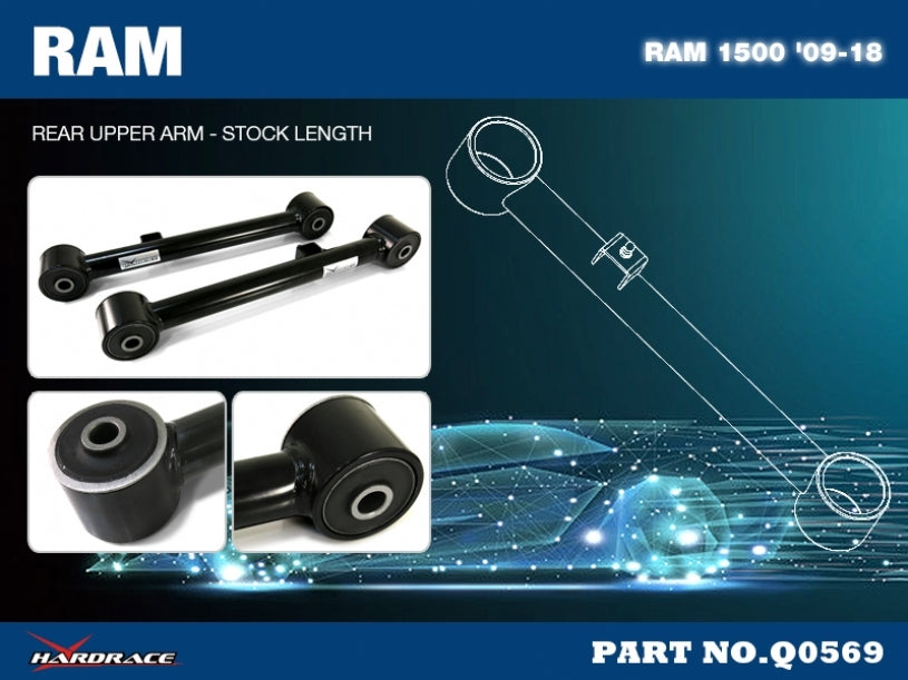Hardrace Rear Upper Arm – RAM 1500 DS / Classic (Q0569) – Q0569