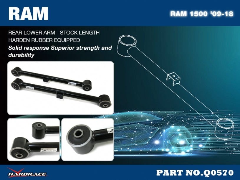 Hardrace Rear Lower Arm – RAM 1500 DS / Classic (Q0570) – Q0570