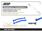 Hardrace Front Lower Adj Arm Lift 0-4" V2 – Jeep Wrangler JL (2018–2025) / Jeep Gladiator JT (2020–2025) (Q0597) – Default Title