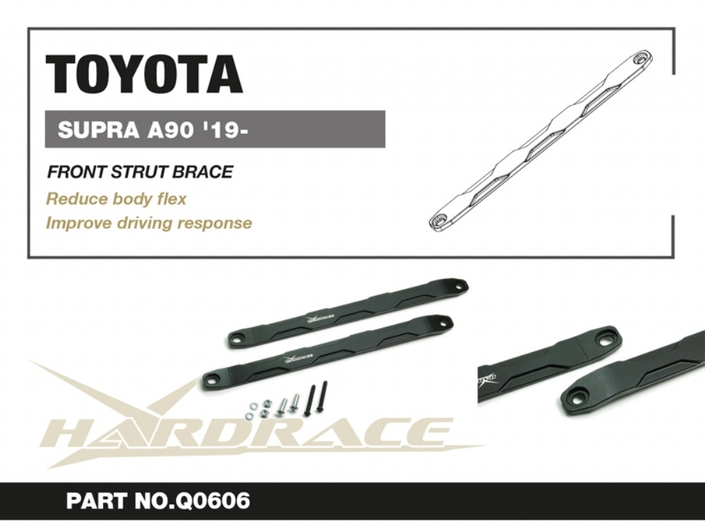 Hardrace Front Strut Brace – Toyota Supra A90 / A91 (Q0606) – Q0606
