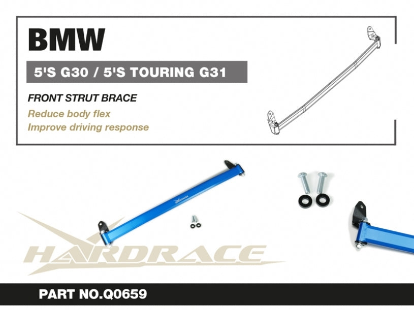 Hardrace Front Strut Brace – BMW 5 Series G30 / BMW 5 Series Touring G31 (Q0659) – Default Title