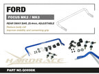 Hardrace Rear Sway Bar Full Kit – Ford Focus XR5 Mk2 (2006–2011) / Ford Focus Mk3 (Q0698K) – Default Title