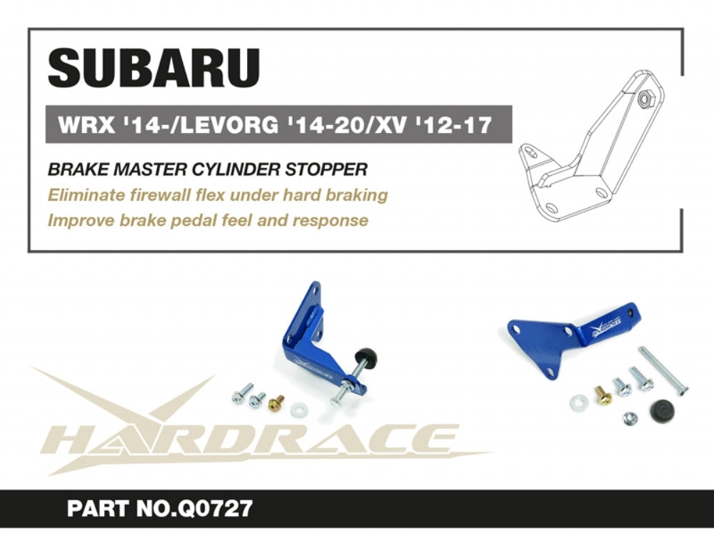 Hardrace Brake Master Cylinder Stopper Black – Subaru WRX VA / 2015+ (Q0727) – Q0727