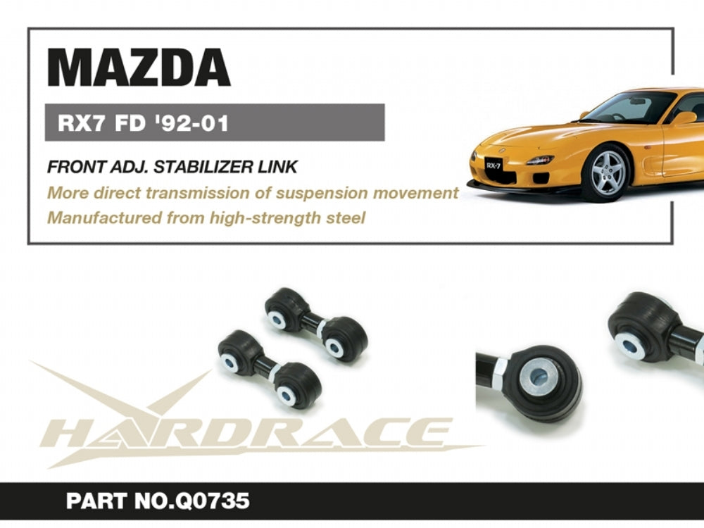 Hardrace Front Adj. Stabiliser Link – Mazda RX-7 FD Series 6 / Mazda RX-7 FD Series 7 / 8 (Q0735) – Default Title