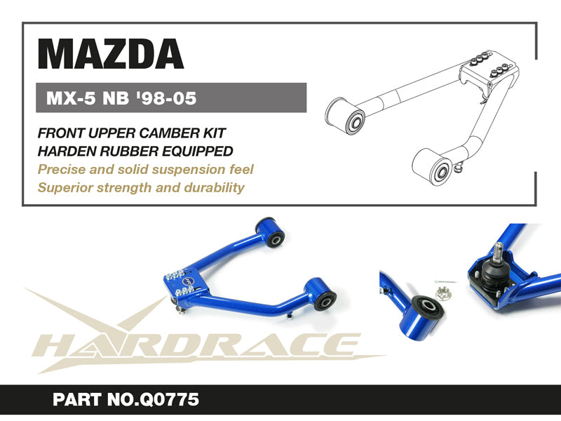 Hardrace Front Upper Camber Arm V2 – Mazda MX-5 NB (Q0775) – Default Title