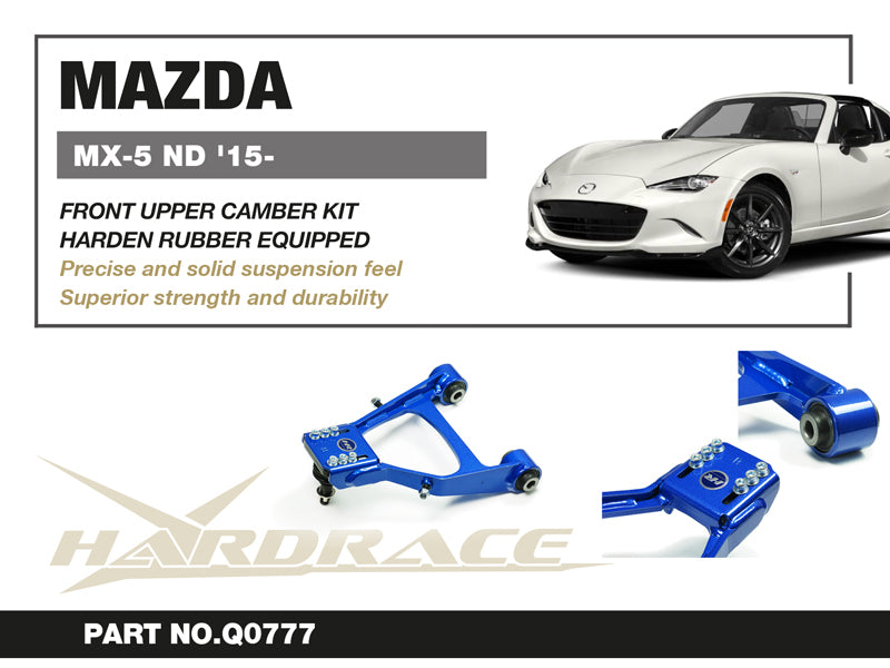 Hardrace Front Upper Camber Arm V2 – Mazda MX-5 ND (Q0777) – Default Title