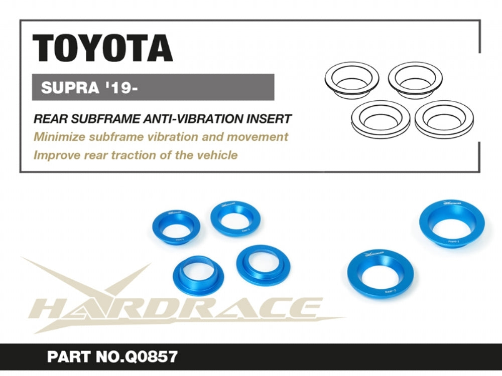Hardrace Rear Subframe Anti-Vibration Insert – Toyota Supra A90 / A91 (Q0857) – Q0857