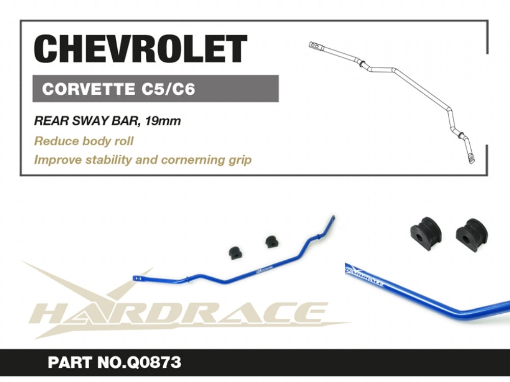 Hardrace Rear Sway Bar – Chevrolet Corvette C5 / Chevrolet Corvette C6 (Q0873) – Default Title