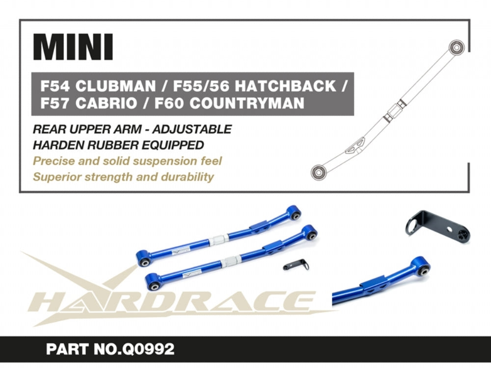 Hardrace Rear Upper Arm – BMW X1 F48 – Hardened Rubber