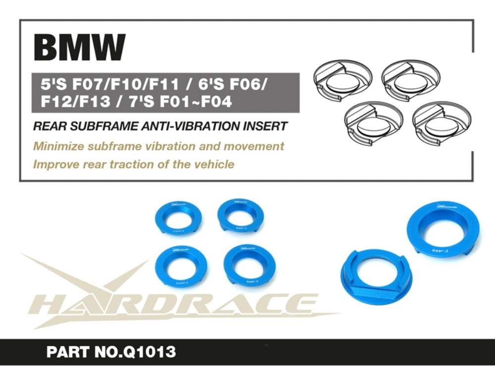 Hardrace Rear Subframe Anti-Vibration Insert – BMW 5 Series F11 / BMW 5 Series F10 (Q1013) – Default Title