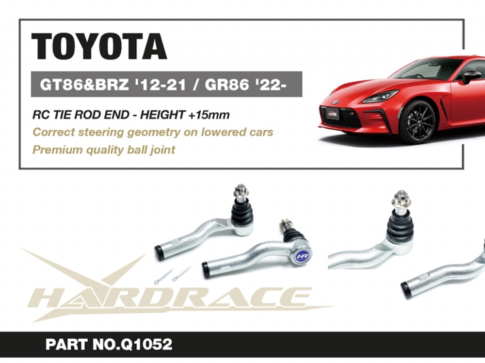 Hardrace RC Tie Rod End – Toyota 86 / Toyota GR86 / Subaru BRZ (Q1052) – Default Title