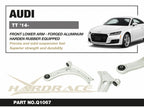 Hardrace Front Lower Arm - Forged Aluminium – Audi TT / TTS 8S – Hardened Rubber