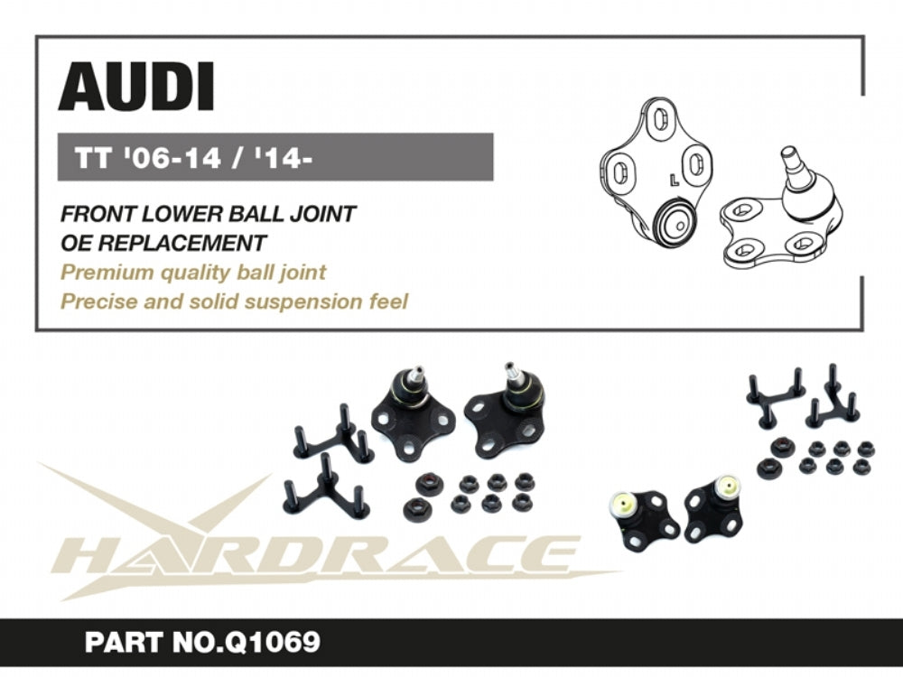 Hardrace Front Lower Arm Ball Joint – Audi TT / TTS 8J / Audi TT / TTS 8S (Q1069) – Default Title