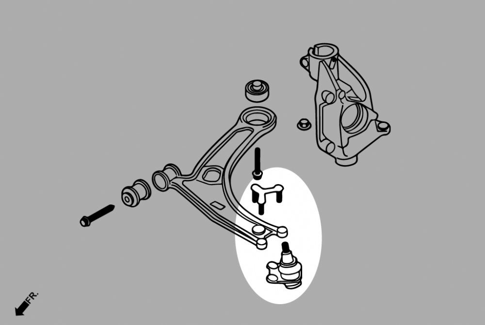 Hardrace Front Lower Arm Ball Joint – Audi TT / TTS 8J / Audi TT / TTS 8S (Q1069) – Default Title