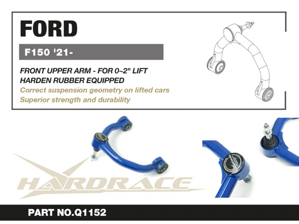 Hardrace Front Upper Arm - For 0-2 Inch Lift – Ford F-150 2021–2025 (Q1152) – Default Title