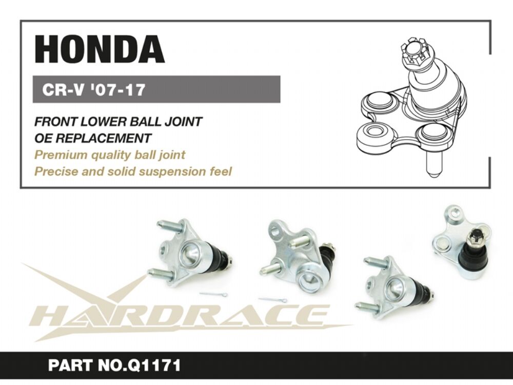 Hardrace Front Lower Ball Joint – Honda CR-V 2007–2008 (Q1171) – Default Title