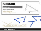 Hardrace 4-Point Front Lower Brace – Subaru WRX VB / FA24F (Q1172) – Q1172