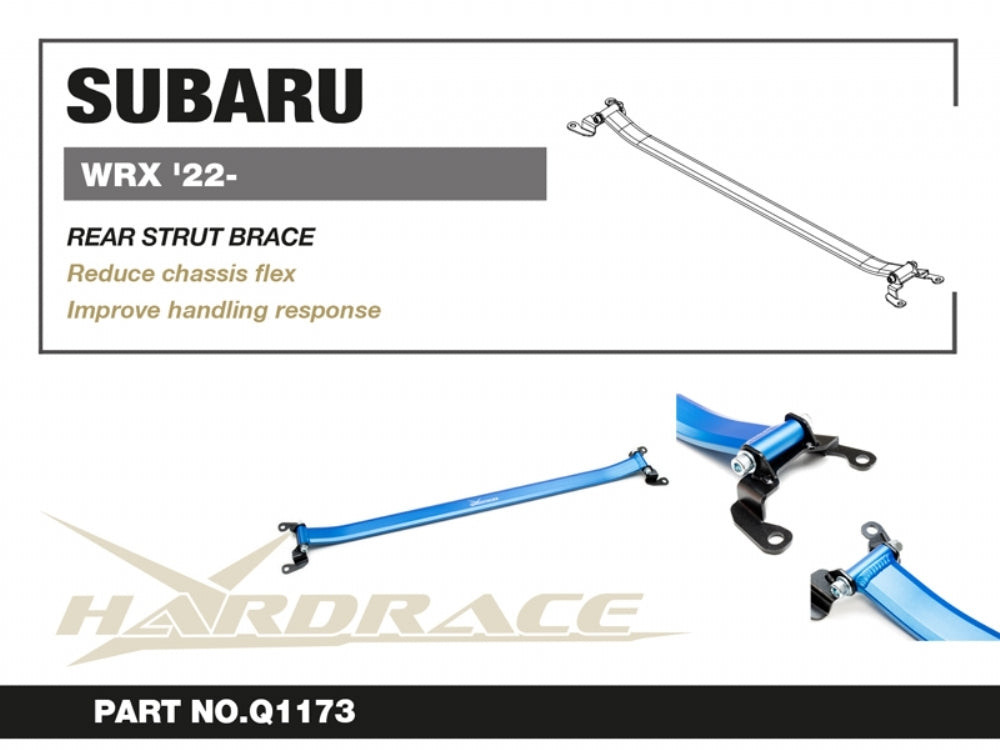 Hardrace Rear Strut Brace – Subaru WRX VB / FA24F (Q1173) – Q1173