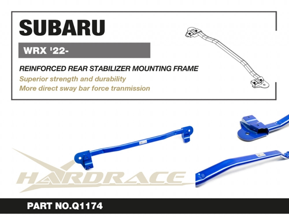 Hardrace Reinforced Rear Stabiliser Mounting Frame – Subaru WRX VB / FA24F (Q1174) – Q1174
